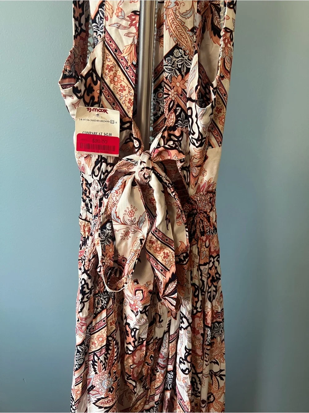 Abel The Label Sleeveless Boho Maxi Dress - Size Medium - Picture 3 of 9